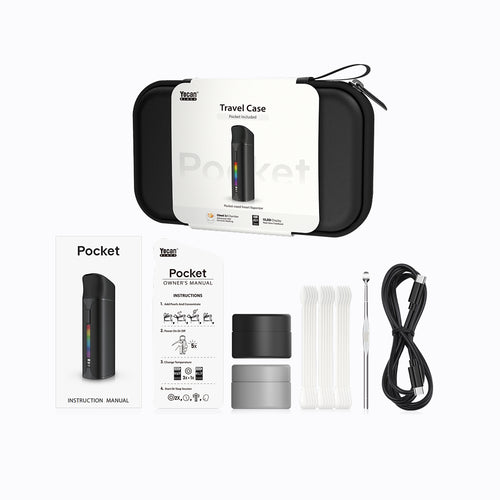 Yocan Black Pocket Accessories Travel Case (Device Included)
