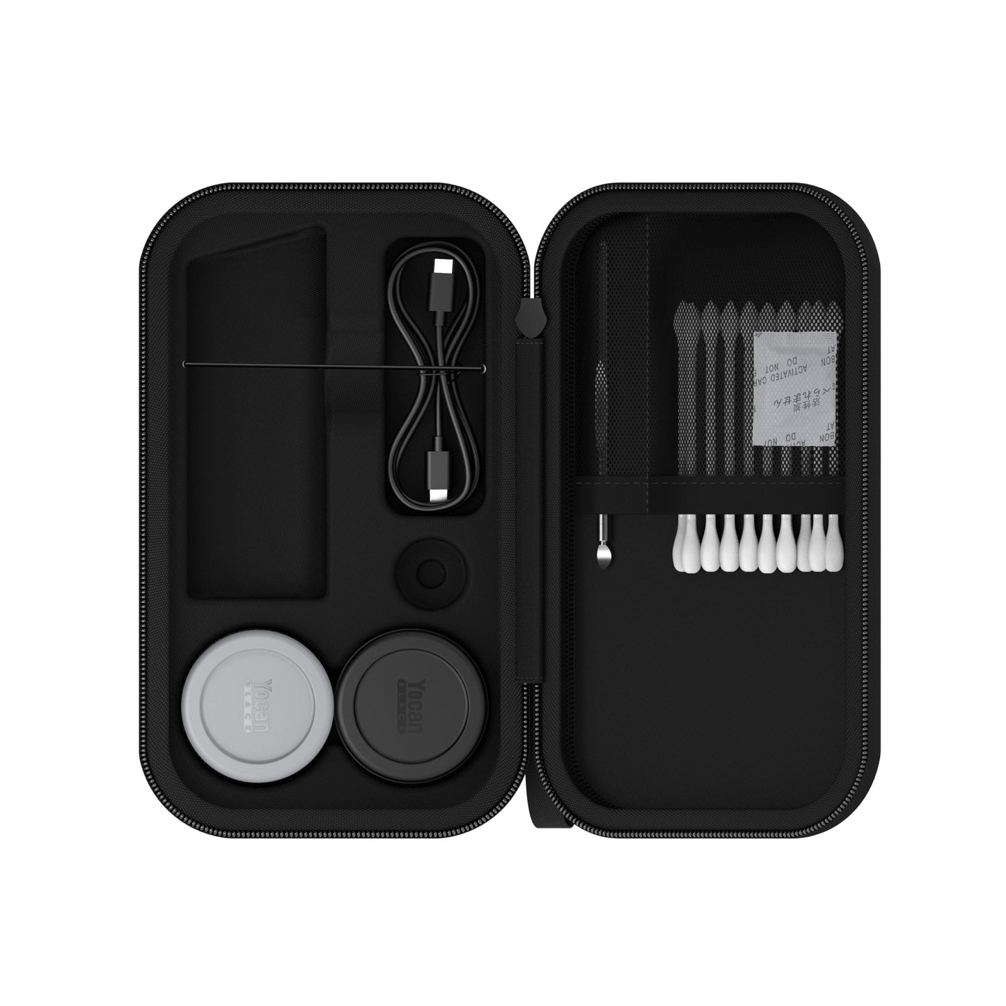 Yocan Black Pocket Accessories Travel Case (Device not Included)