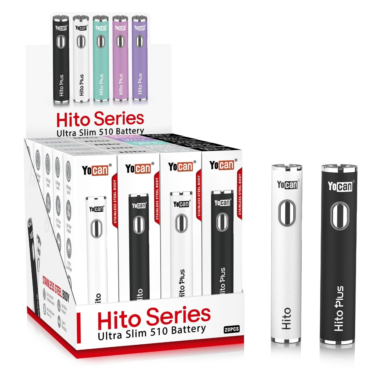 Yocan Hito Series - Mixed 20 Pack