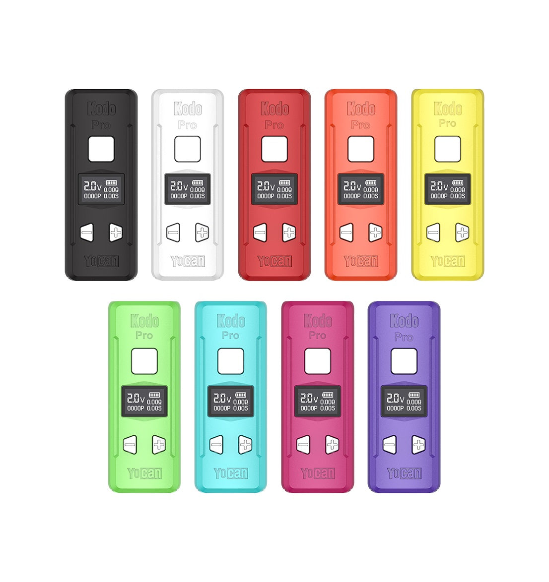 Yocan Kodo Pro 9 Pack - Mixed Color (NEW Colors)