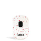 Wulf Mods UNI X Cartridge Vaporizer - White Red Spatter