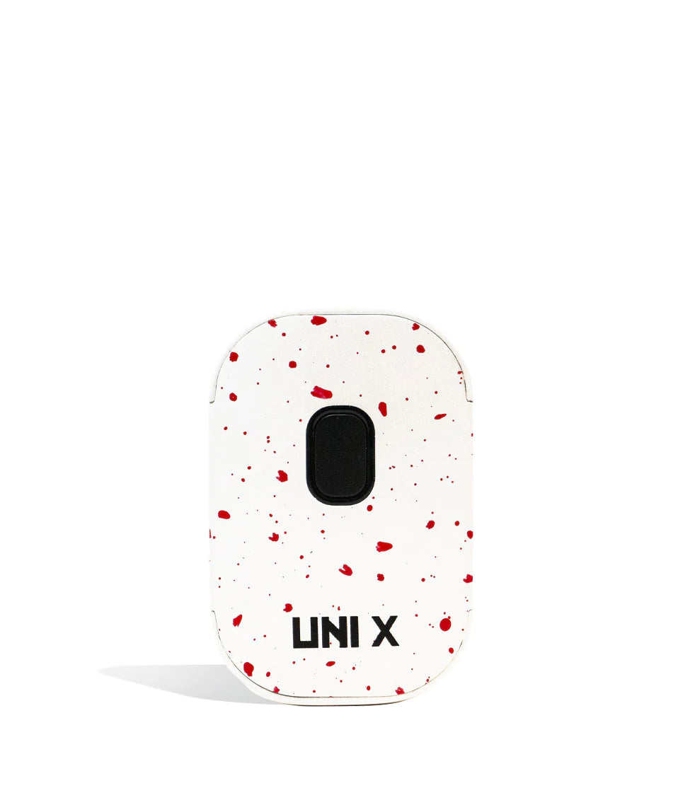 Wulf Mods UNI X Cartridge Vaporizer - White Red Spatter